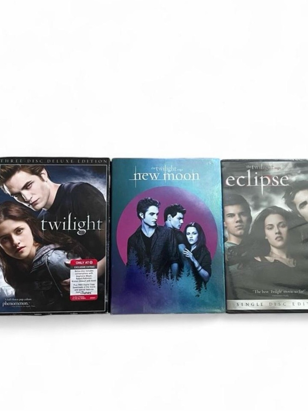 Twilight 1-3 DVD